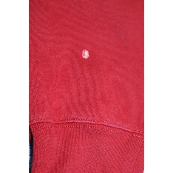 Vintage Polo Ralph Lauren Hooded Full Zip Up Jacket Red Size 1XB - Picture 8 of 8